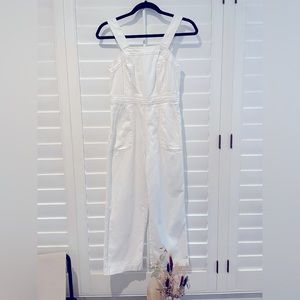 Womens cropped jumpsuit